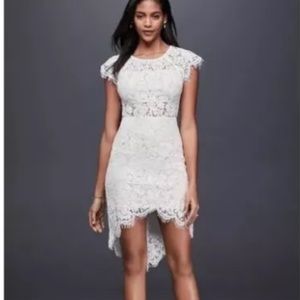 White Nude Lace Dress by Soieblu Nordstrom